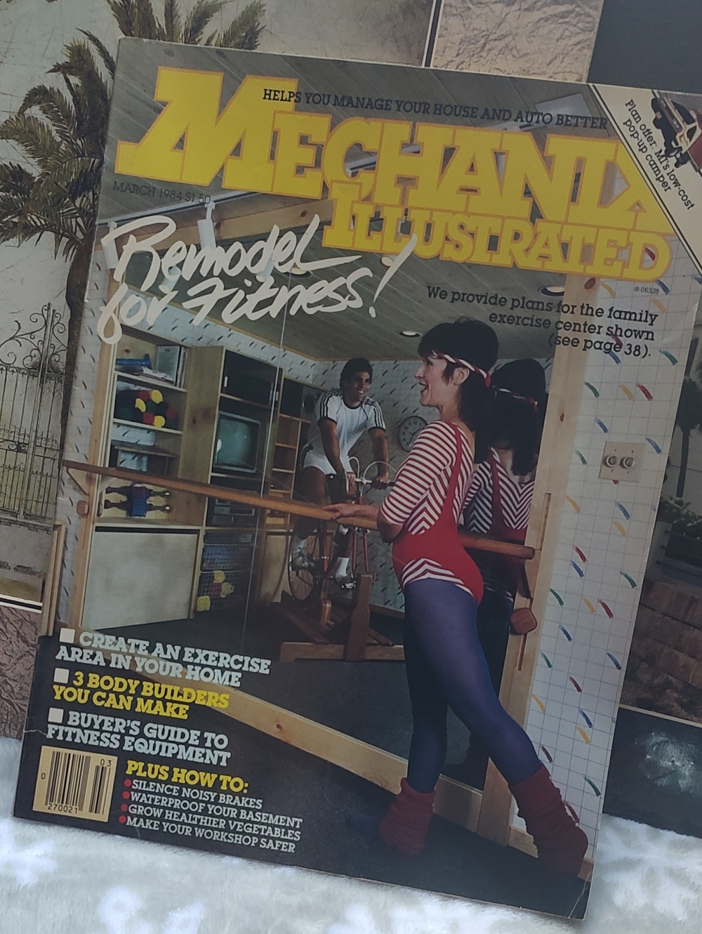 Mechanix Illustrated Magazine - Vintage Fitness Edition,March/1984